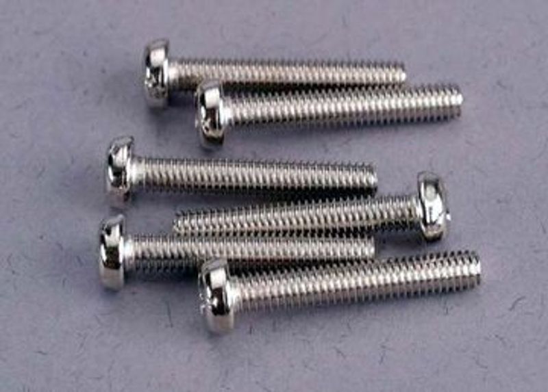 Traxxas Skruv M3x18mm Rund (6) (2565)