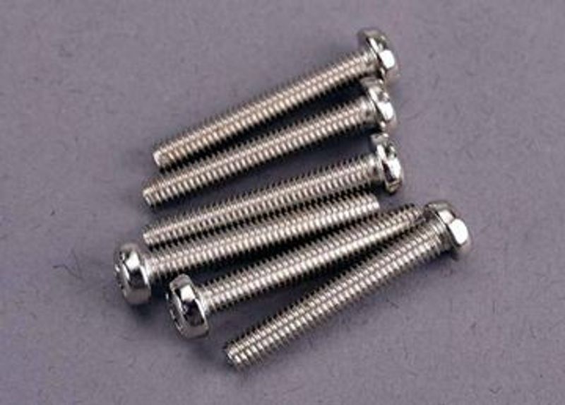Traxxas Skruv M3x20mm Rund (6) (2566)