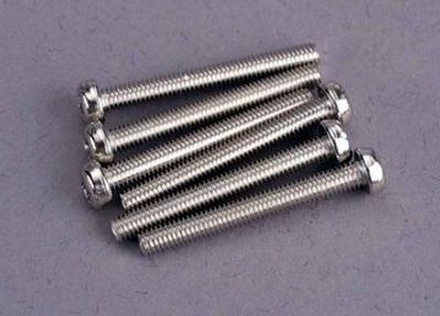 Traxxas Skruv M3x25mm Rund (6) (2569)