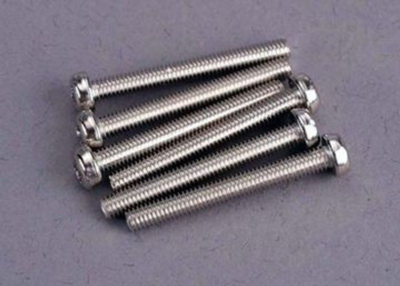 Traxxas Skruv M3x25mm Rund (6) (2569)