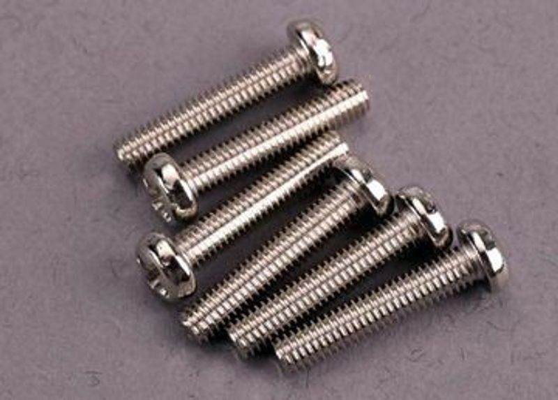 Traxxas Skruv M3x15mm Rund (6) (2563)