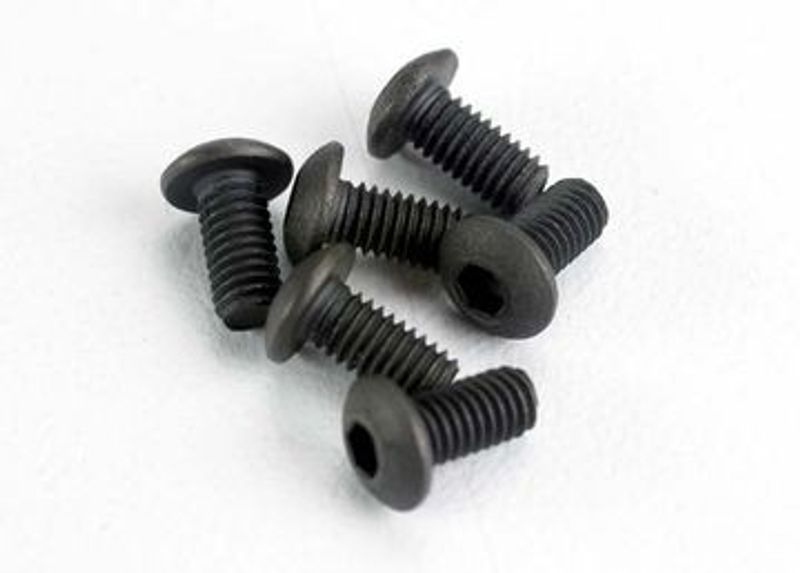 Traxxas Skruv M3x6mm Kullrig Insex (6) (2575)
