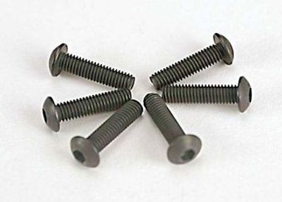 Traxxas Skruv M3x12mm Kullrig Insex (6) (2578)