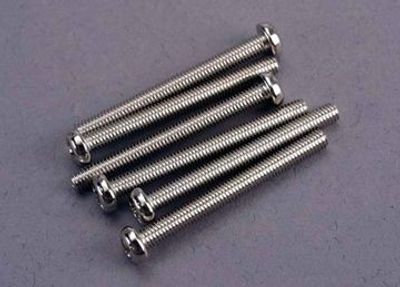 Traxxas Skruv M3x30mm Rund (6) (2572)