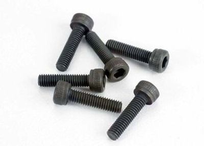 Traxxas Skruv M3x12mm Hög Insex (6) (2584)
