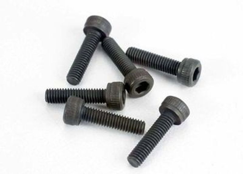 Traxxas Skruv M3x12mm Hög Insex (6) (2584)