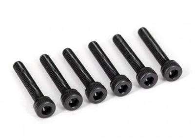 Traxxas Skruv M3x18mm Hög Insex (6) (2583X)