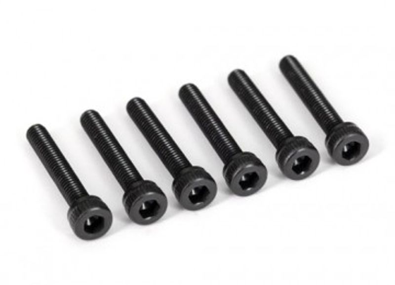 Traxxas Skruv M3x18mm Hög Insex (6) (2583X)