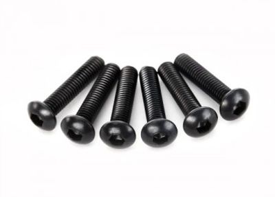 Traxxas Skruv M3x14mm Kullrig Insex (6) (2593)