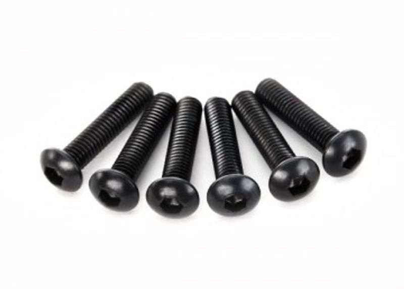 Traxxas Skruv M3x14mm Kullrig Insex (6) (2593)