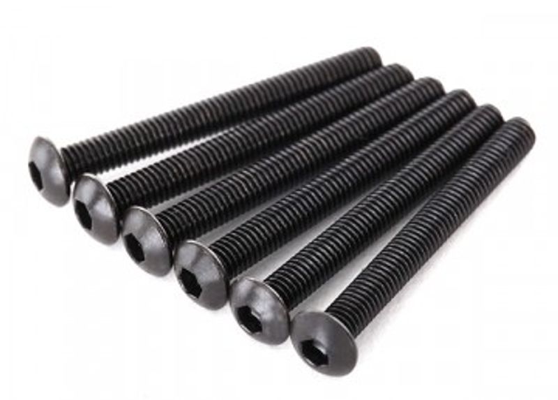 Traxxas Skruv M3x27mm Kullrig Insex (6) (2616)