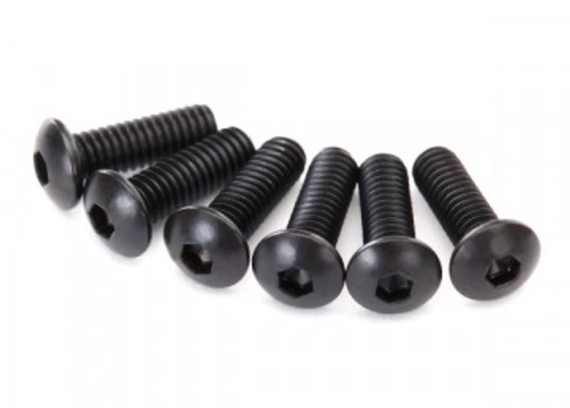 Traxxas Skruv M2,5x8mm Kullrig Insex (6) (2617)