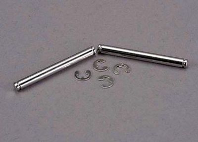 Traxxas Bärarmsaxlar 31,5mm Kromade (2) (2637)