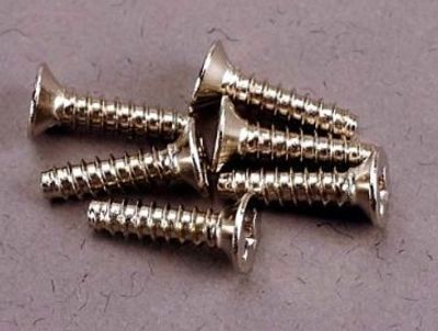 Traxxas Skruv 3x12mm Självgängande Försänkt (6) (2648)