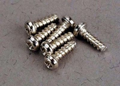 Traxxas Skruv 2x6mm Självgängande (6) (2674)