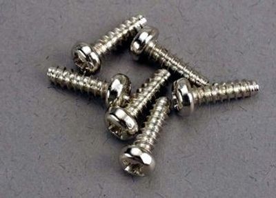 Traxxas Skruv 3x10mm Självgängande (6) (2675)