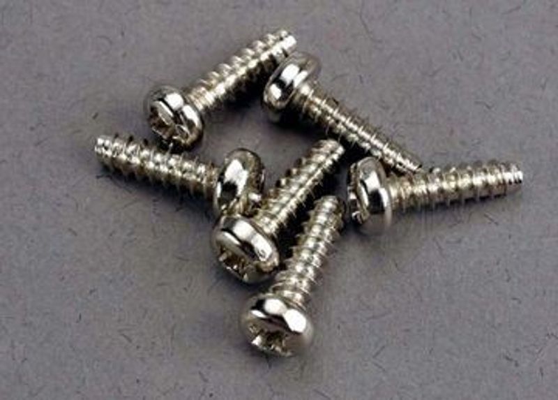 Traxxas Skruv 3x10mm Självgängande (6) (2675)