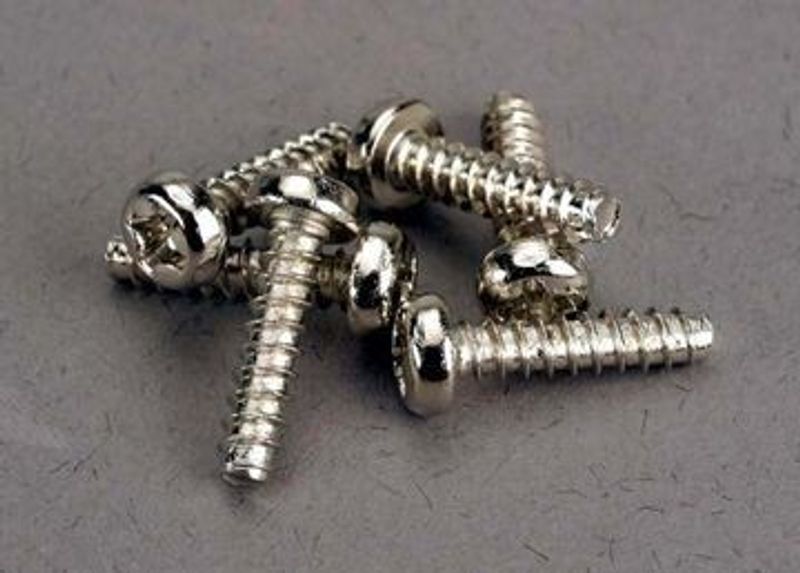 Traxxas Skruv 3x12mm Självgängande (6) (2676)