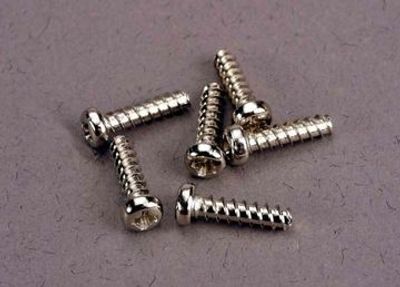 Traxxas Skruv 2,6x10mm Självgängande (6) (2673)