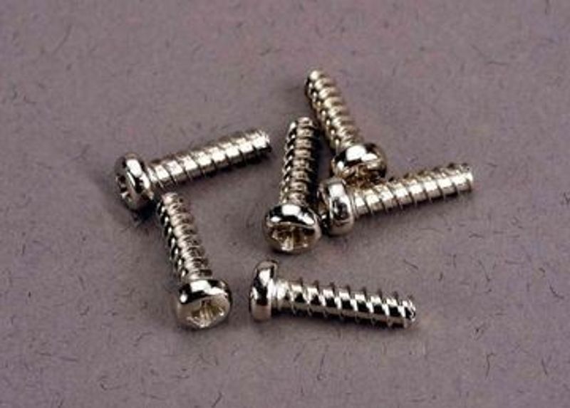 Traxxas Skruv 2,6x10mm Självgängande (6) (2673)