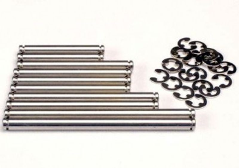 Traxxas Bärarmsaxlar Set Rostfritt Stål Nitro Rustler/Slash (2739)