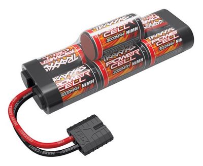 Traxxas NiMH Batteri 8,4V 3000mAh Hump ID-kontakt (2926X)