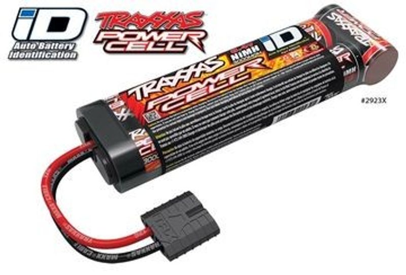 Traxxas NiMH Batteri 8,4V 3000mAh iD-kontakt (2923X)