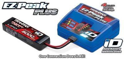 TRX2970GX EZ-Peak Plus 4A NiMH/LiPo Laddare Auto ID