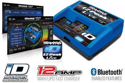 TRX2996GX Laddare EZ-Peak Live 12A & 4S 5000mAh batteri