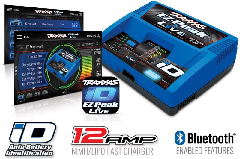 TRX2996GX Laddare EZ-Peak Live 12A & 4S 5000mAh batteri