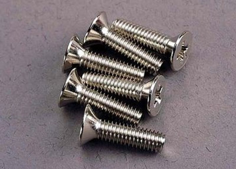 Traxxas Skruv M4x15mm Försänkt (6) (3167)
