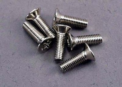 Traxxas Skruv M3x10mm Försänkt (6) (3177)