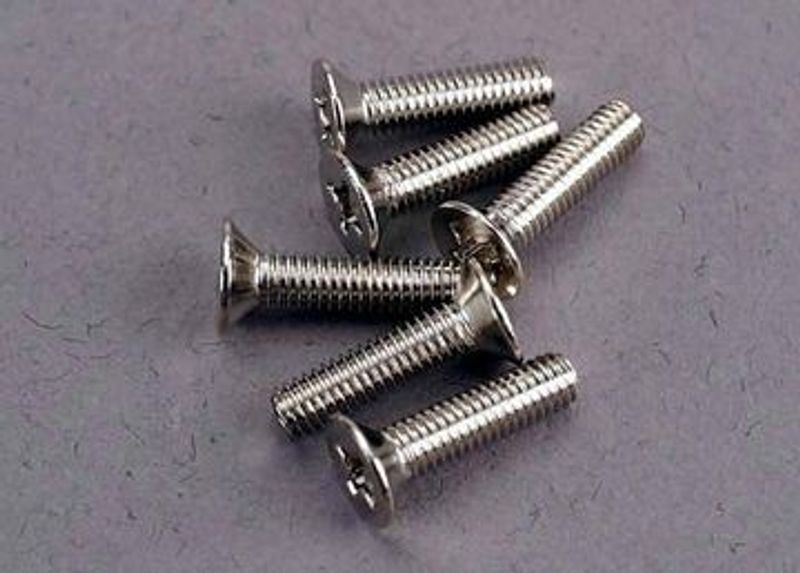 Traxxas Skruv M3x12mm Försänkt (6) (3178)