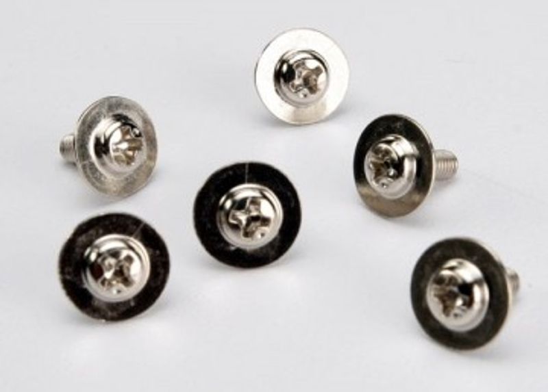 Traxxas Skruv M3x8mm med Krage (6) (3185X)