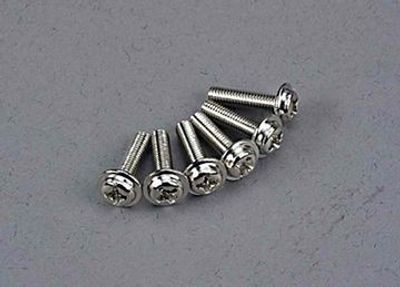 Traxxas Skruv M3x12mm med Krage (6) (3186)