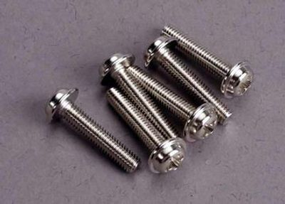 Traxxas Skruv M3x15mm med Krage (6) (3187)