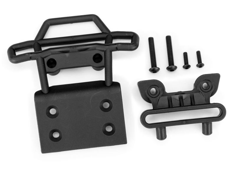 Traxxas Stötfångare Fram Set Svart Bigfoot No.1 (3621-BLK)