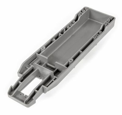 Traxxas Chassi Bottenplatta Grå (Långt Batteri) Truck 2WD (3622R)