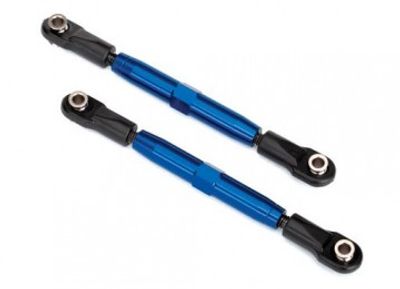 Traxxas Turnbuckle Komplett Alu Blå Camberstag 73mm (2) (3644X)