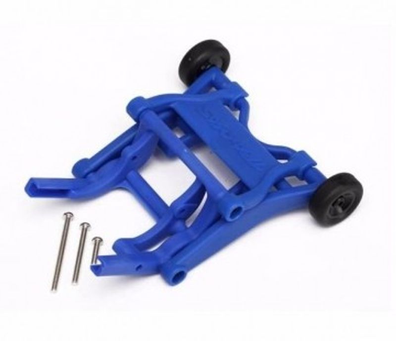 Traxxas Wheelie Bar Komplett Blå (3678X)