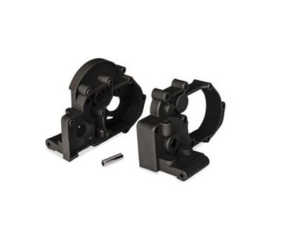 Traxxas Växellådshalvor Svart 272 Transmission (ej 272R) (3691-BLK)