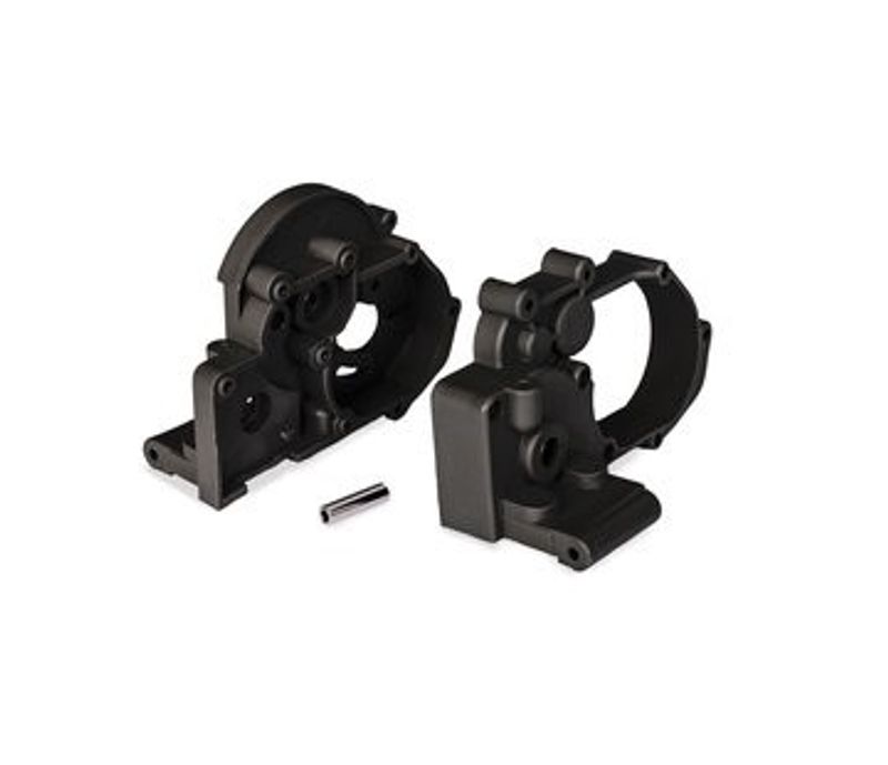 Traxxas Växellådshalvor Svart 272 Transmission (ej 272R) (3691-BLK)