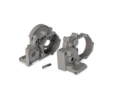 Traxxas Växellådshalvor Grå 272 Transmission (ej 272R) (3691-GRAY)