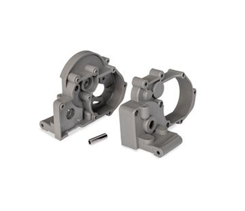 Traxxas Växellådshalvor Grå 272 Transmission (ej 272R) (3691-GRAY)