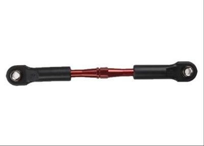 Traxxas Turnbuckle Komplett Camberstag 82mm Aluminium Röd (3738)