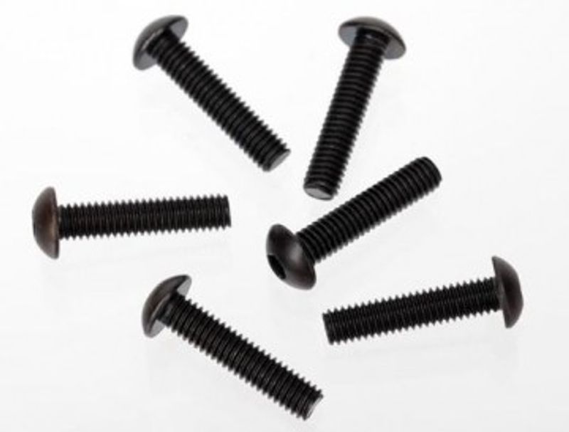 Traxxas Skruv M4x18mm Kullrig Insex (6) (3929)