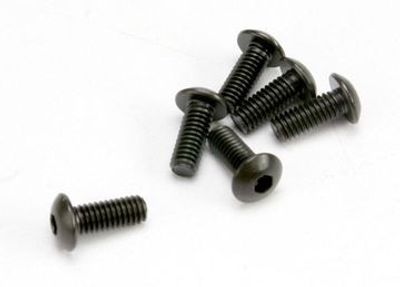 Traxxas Skruv M4x10mm Kullrig Insex (6) (3936)