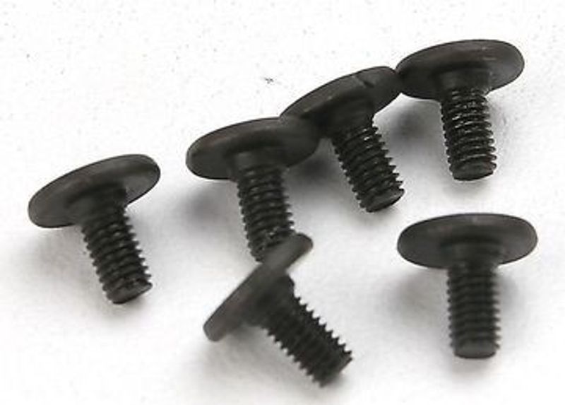 Traxxas Skruv M3x6mm Platt Insex (6) (3932)