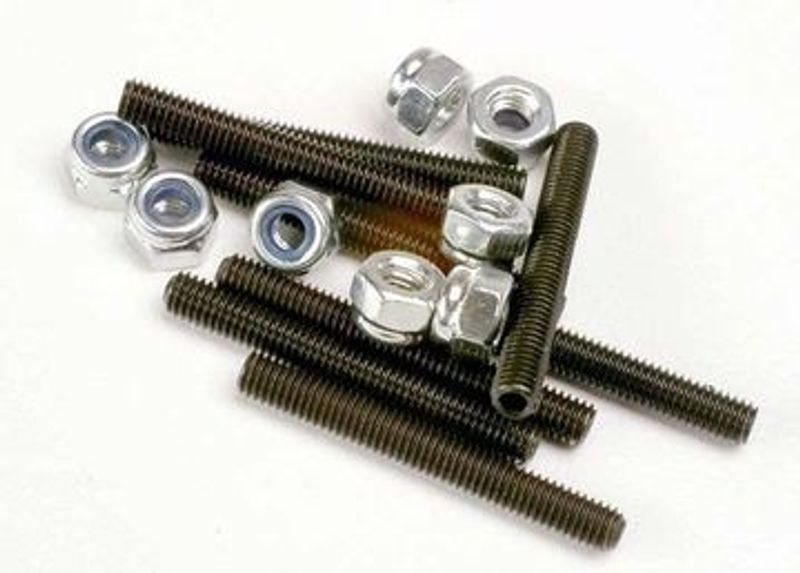 Traxxas Stoppskruv M3x25mm (8) Låsmutter 3mm (8) (3962)