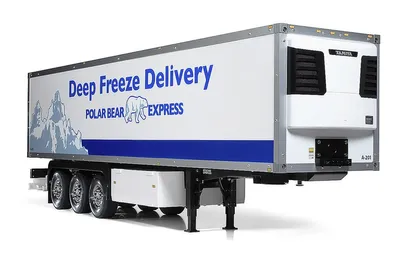 TAMIYA 1/14 3-Axle reefer semi trailer
